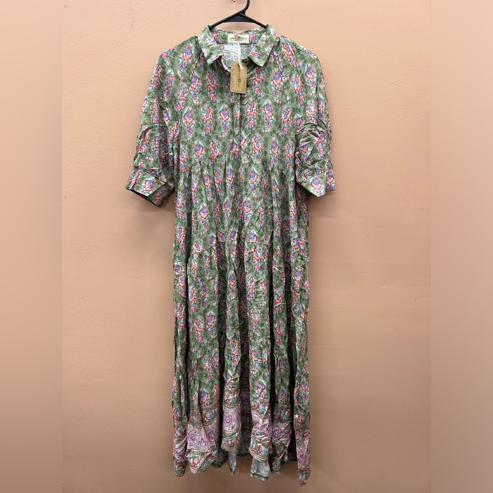 NATURAL LIFE Vibrant Floral Maxi Dress